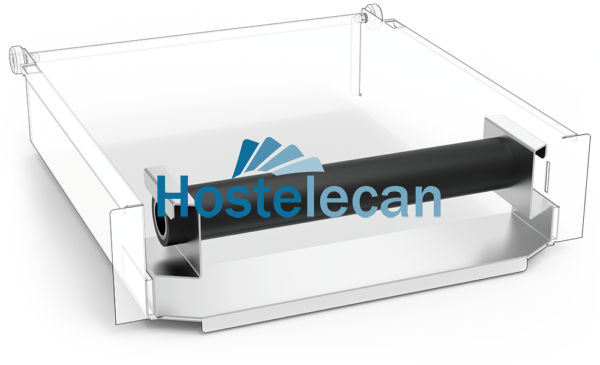 Kit golpeador para cajón modular 330x75,5x89 mm.