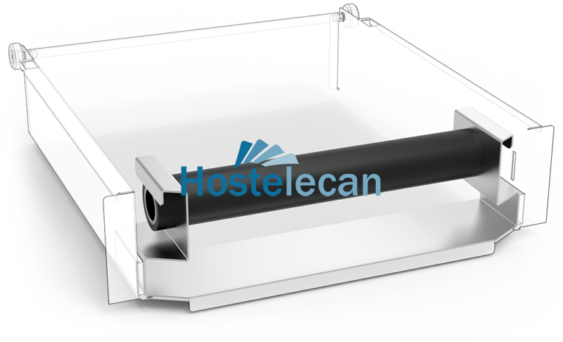 Kit golpeador para cajón modular 330x75,5x89 mm.