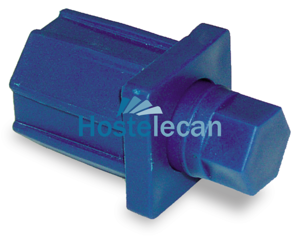 Taco de plástico con regulador ø=38 mm.