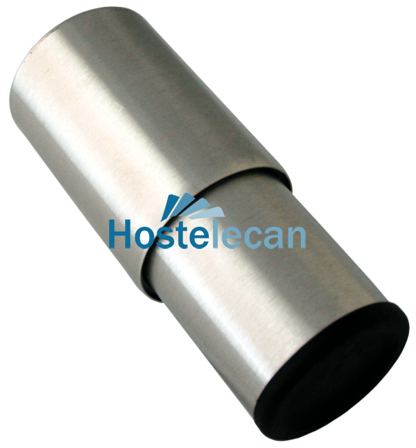 Taco inoxidable de ø63,5x150 mm. M12 mm.