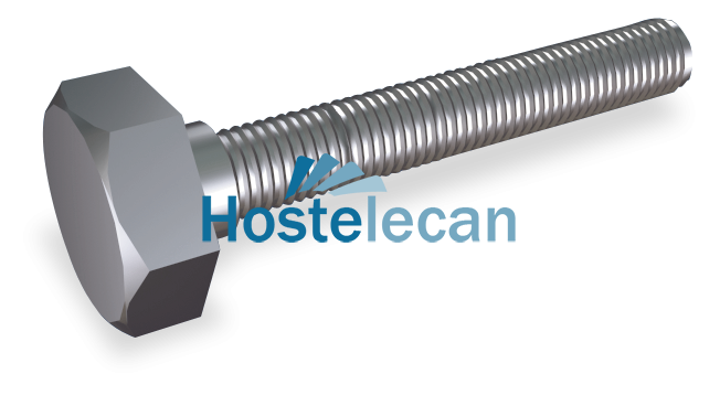 P421002.png Tornillo cabeza hexagonal rosca métrica M4x35 mm.