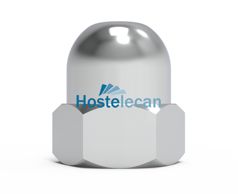 P421068.png Tuerca ciega hexagonal con autoseguro M6x10x5 mm