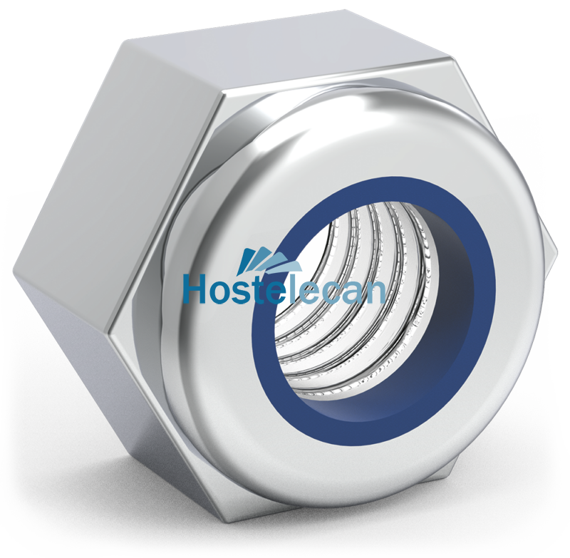 Tuerca autoseguro rosca métrica M5 mm