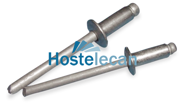Remache tubular 10x3,2 mm.