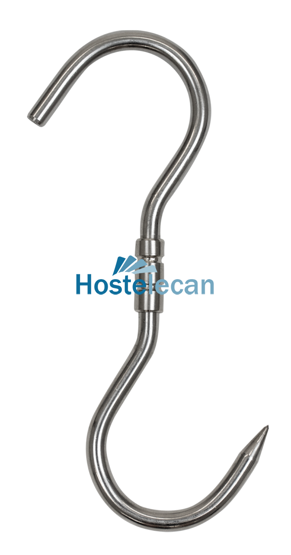 Gancho giratorio modelo "S" 240x50x11 mm.