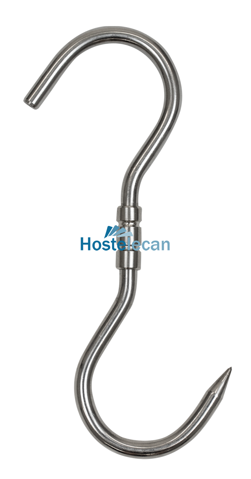 Gancho giratorio modelo "S" 240x50x11 mm.