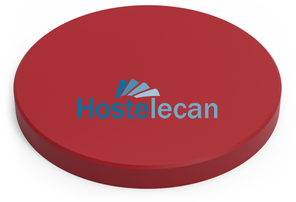 Fibra estándar roja ø500x50 mm.