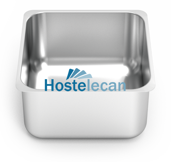 Fregadero inox rectangular para soldar