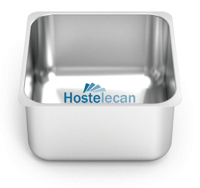 Fregadero inox rectangular para soldar