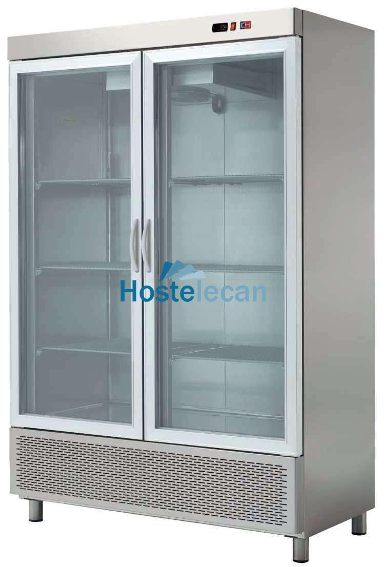 Armario Snack Refrigerado 2 Puertas de Cristal Fondo 726 de 1388 x726 x2067h mm CORDOBA ARCH-1202V