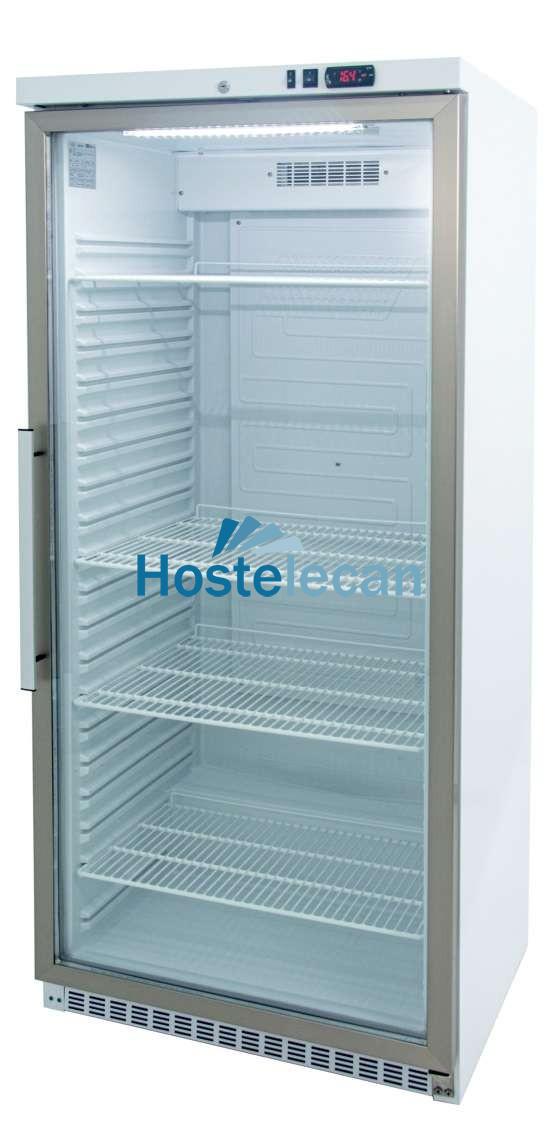 Armario GN2/1 Lacado Blanco 600 litros Puerta de Cristal Refrigerado de 780 x745x1865h mm CORDOBA ARCH-600V