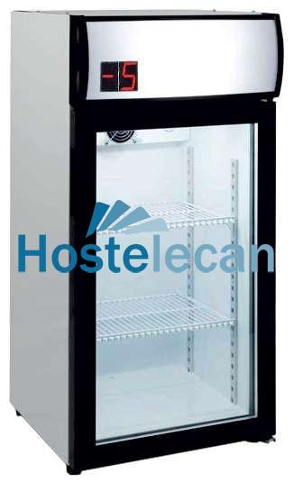 Armario Expositor Refrigerado 80 litros Subcero Puerta de Vidrio de 470X465X955h mm PEKIN SZ80L