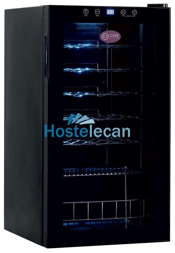 Armario Expositor de Vino 1 Temperatura para 28 botellas PEKIN CV-28-C