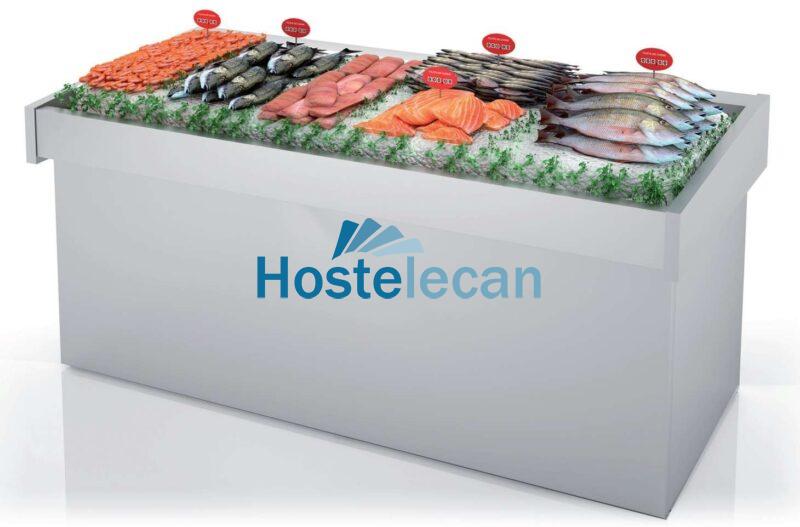 Mostrador Pescado neutro dim.1700x950x990h mm Línea Córdoba DBNP-170