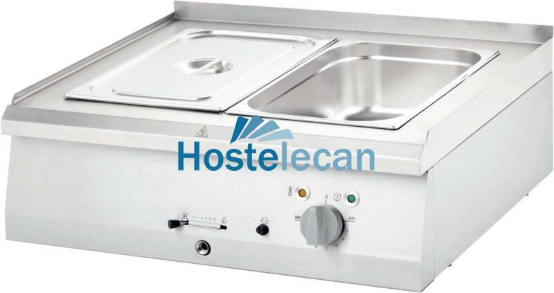 Baño María Sobremesa Eléctrico 2xGN 1/1 800x700x250h mm Línea Varsovia