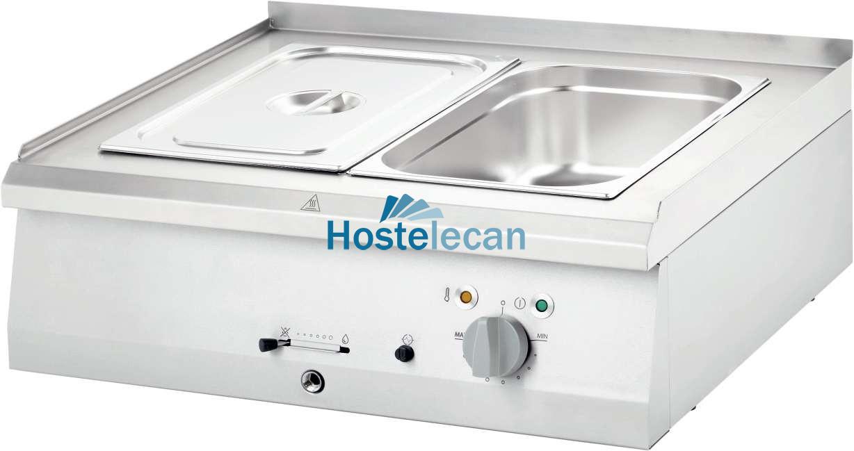 Baño María Sobremesa Eléctrico 2xGN 1/1 800x700x250h mm Línea Varsovia