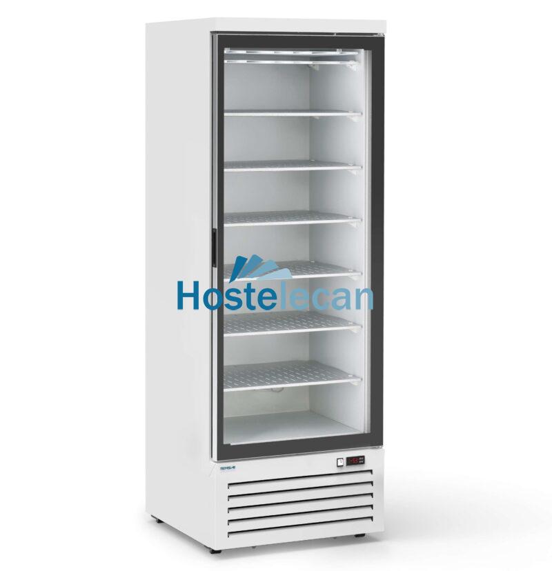 Expositor Congelación 450 Litros Lacado Plata Puerta de Cristal 700x700x2070h mm AVEIRO CVL070PVS