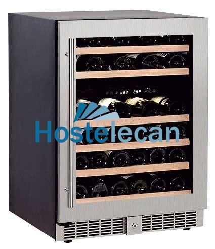 Armario Cava de Vino 2 temperaturas 50 botellas 595x580x870h mm PEKIN W-50