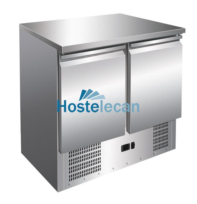 Mesa GN1/1 2 Puertas Refrigerada Compacta de 900 x700 x860h mm PEKIN S901