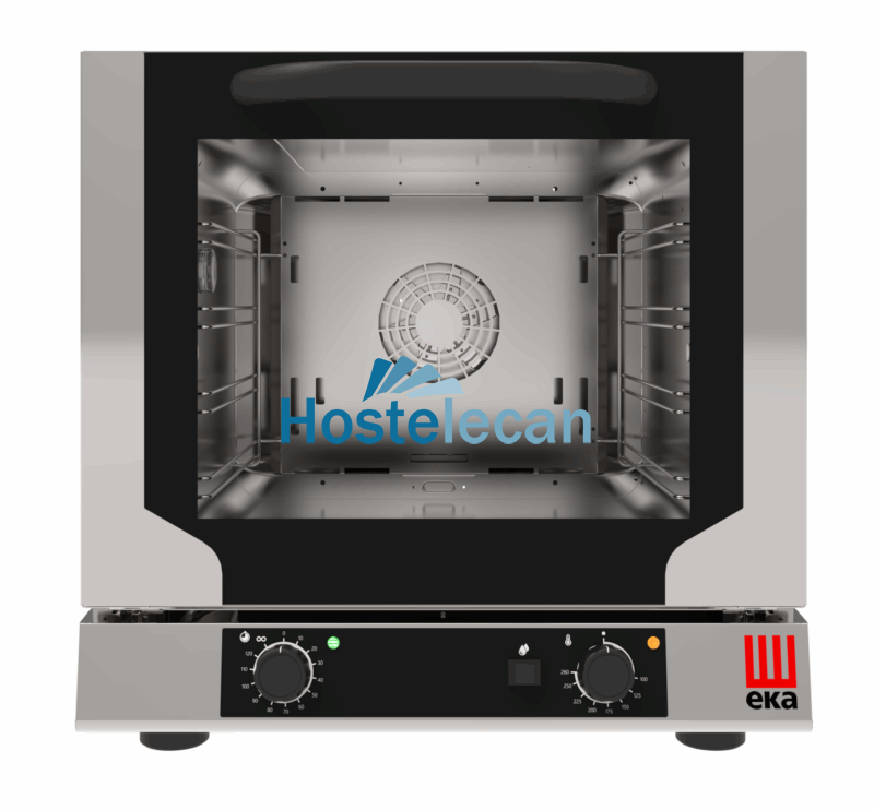 Horno eléctrico convección SNACK con HUMIDIFICACIÓN 4 bandejas 43x34 cm EKF423UP Línea Padova