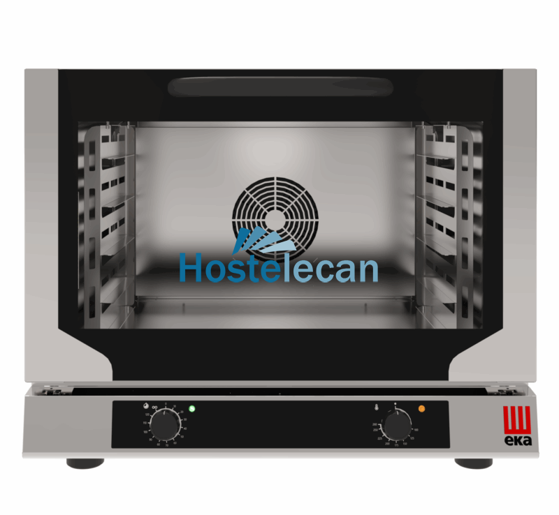 Horno eléctrico convección SNACK 4 bandejas 60x40 cm EKF464P Línea Padova