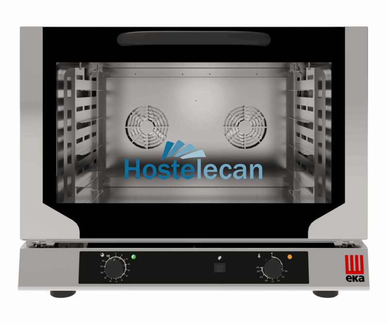 Horno eléctrico convección SNACK con GRILL y HUMIFIDICACIÓN 4 bandejas 60x40 cm EKF464.3GRILL Línea Padova