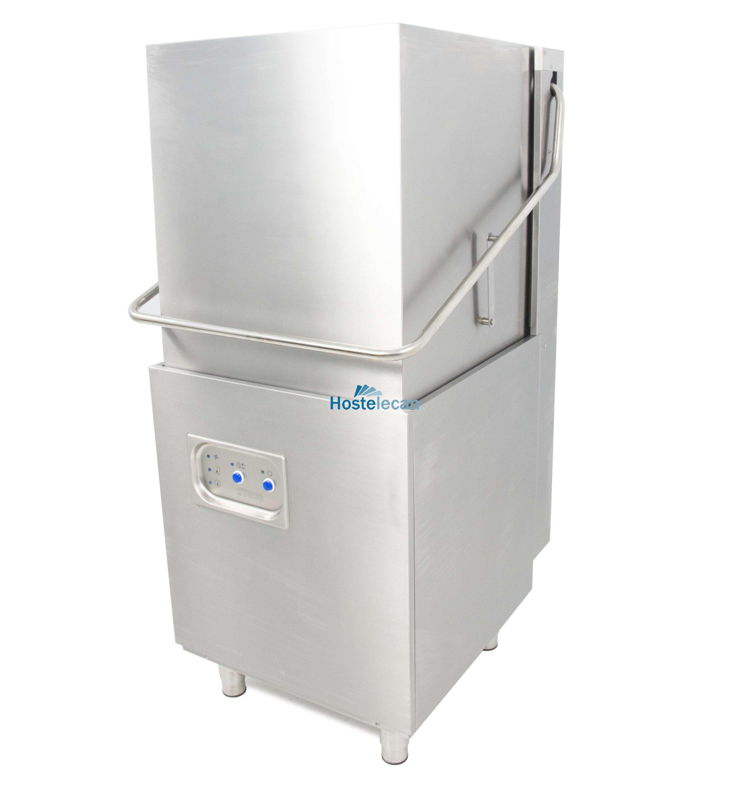 Lavavajillas industrial tipo CAPOTA cesta 50x50 cm Línea Varsovia ST800